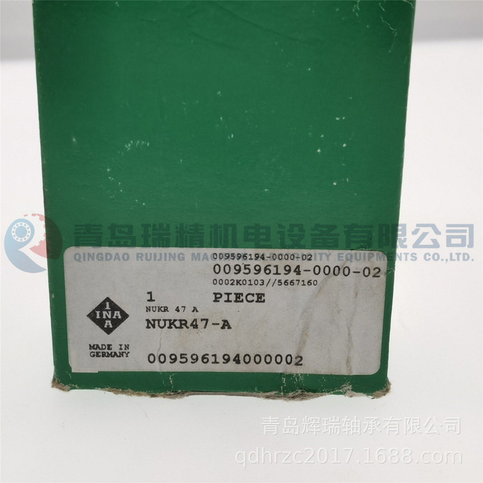 德国I-N-A螺栓滚轮轴承 NUKR47-A 满装圆柱滚子螺栓型滚轮