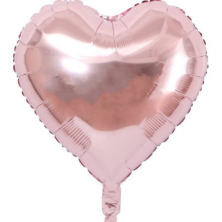 18 pulgadas globo de película de aluminio en forma de corazón Día de San Valentín confesión amor decoración de boda de aluminio de cumpleaños fiesta de boda