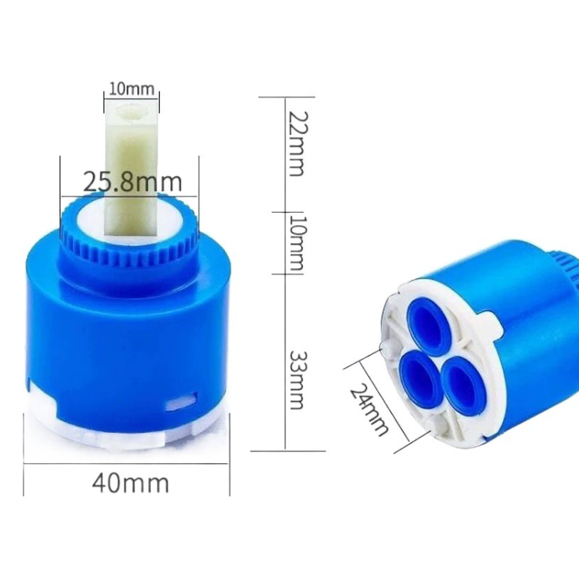 Испанский Трековый клапан кран для горячей и холодной воды Керамический клапан переключатель в сборе кухонный смесительный клапан аксессуары для смесителя