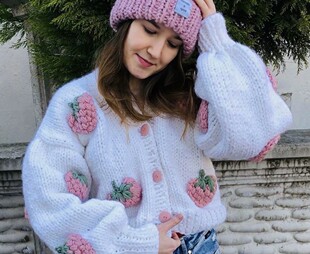 �W���͹�㼑��ֹ�ᘿ��_��Ů���w��ݮ�h����ë������2021�¿�knit