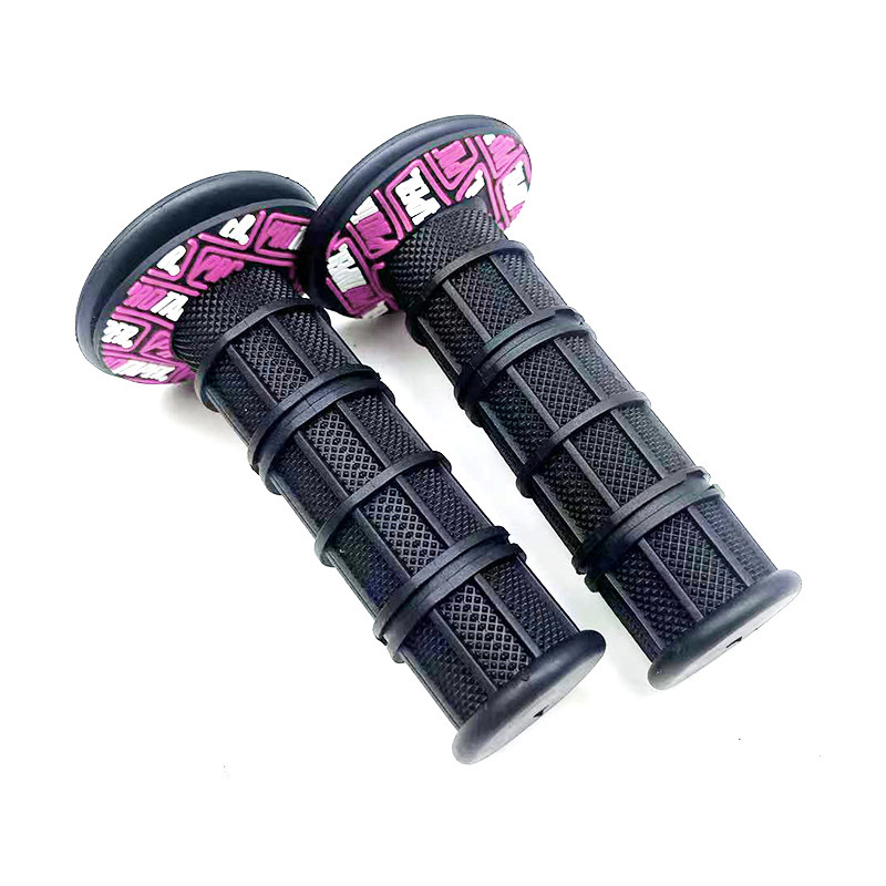 Motorcycle Modification Accessories Handlebar Rubber Sleeve Motorcycle Off-Road Vehicle Street Car Sports Car Throttle Grip Rubber Sleeve Anti-Slip and Wear-Resistant
