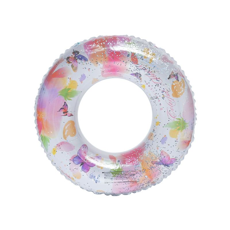 Flotador de Natación para Niños, Diseño Retro Danés a Cuadros, Color Verde Oliva, Inflable, con Soporte para Axilas