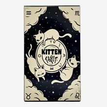 2024新款休闲家庭游戏Kitten Tarot黑色猫猫塔罗桌游卡牌跨境热款