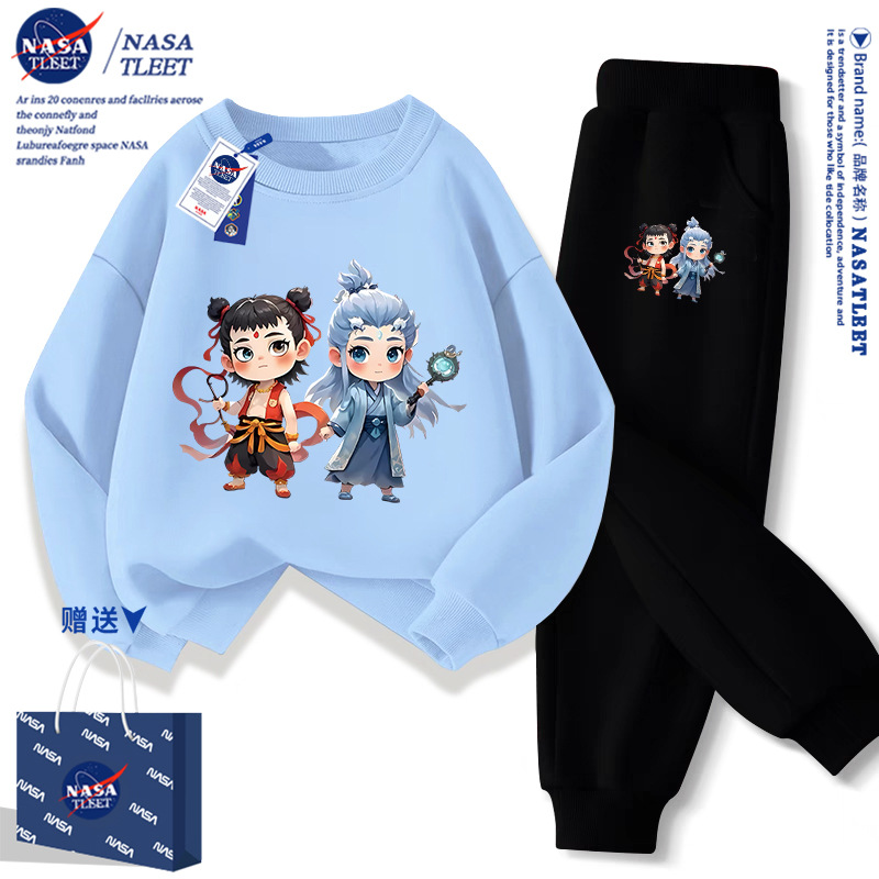 Cartoon sweatshirt for boys and girls for students