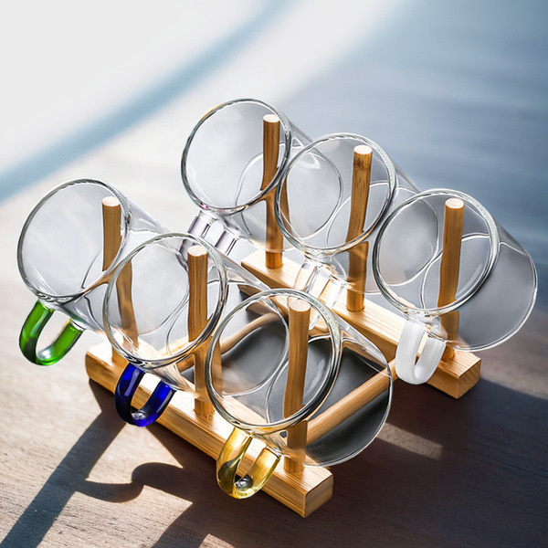 Glass coffee tea cup