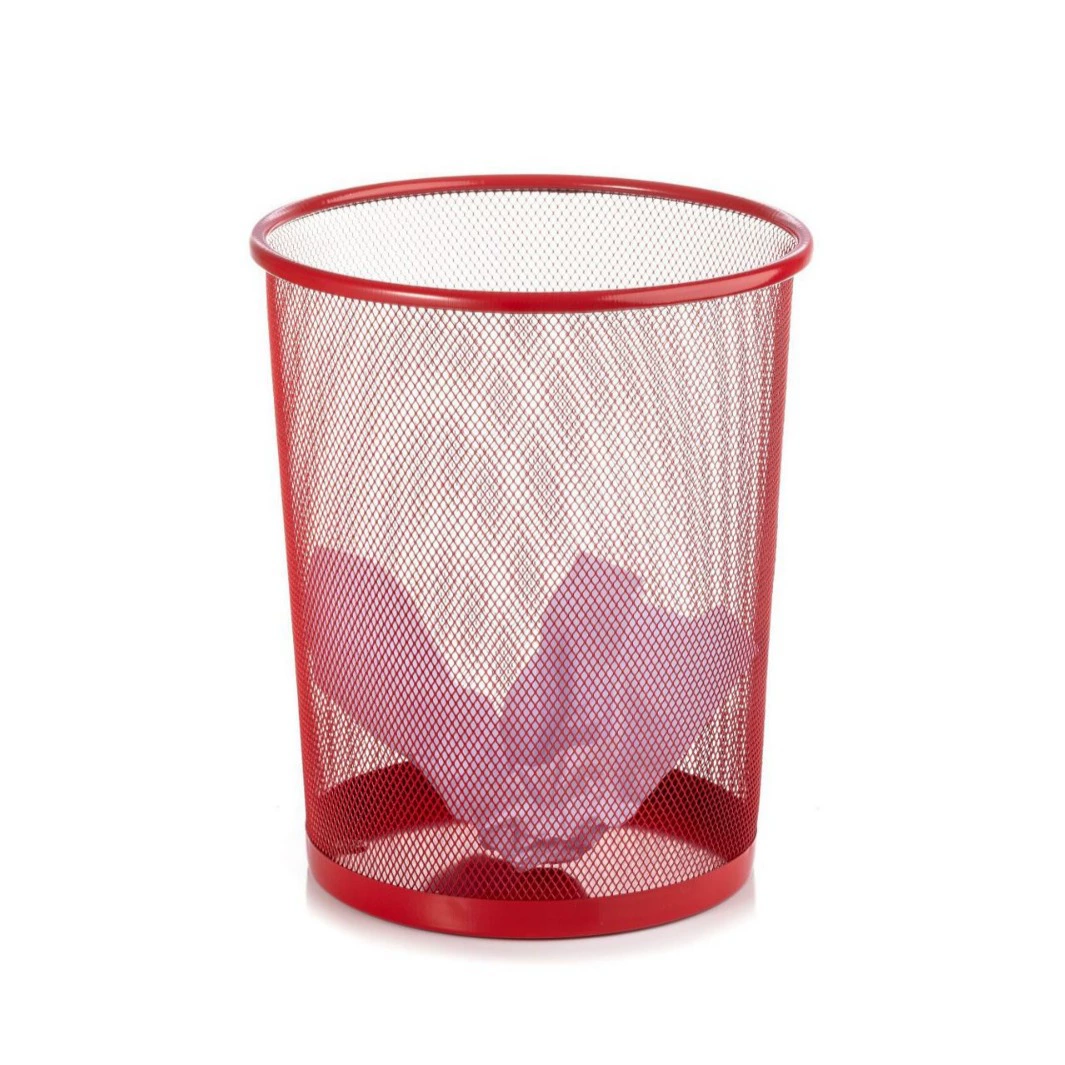 Мусорный бак Простой туалет ведро для хранения мусора гостиная металлическая полая корзина для мусора офисная бумажная корзина