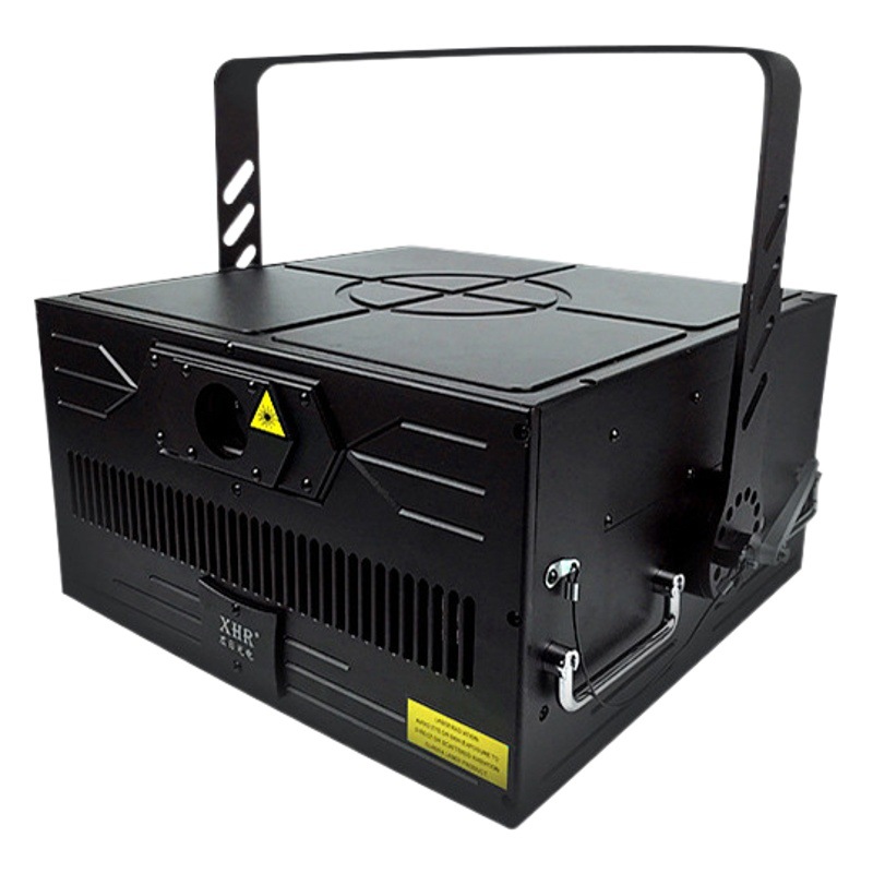 Luz láser animada a todo color para exteriores, de alta potencia, para publicidad en edificios, bares, escenarios, con patrones de luz.