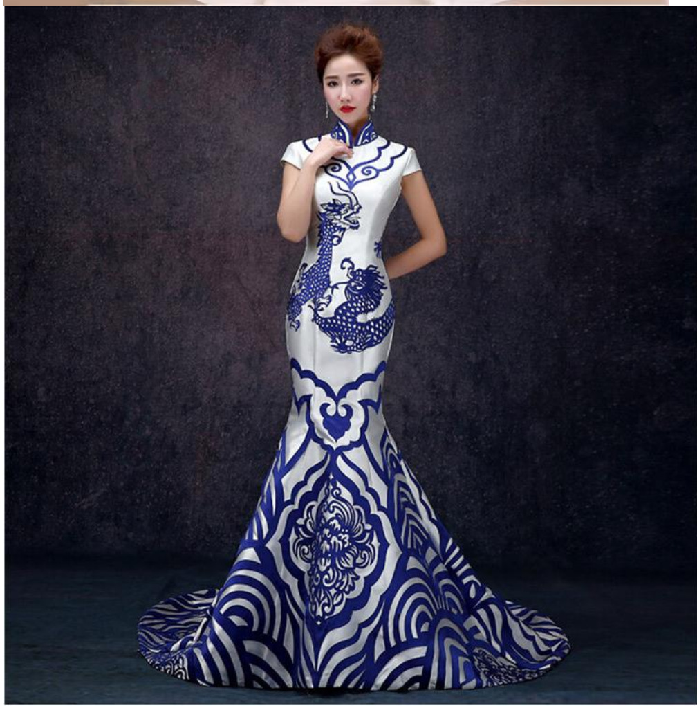 White stand collar support