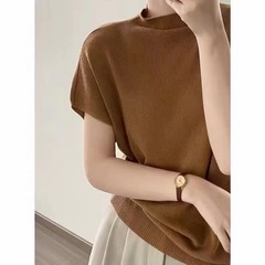 0307-142 高品質超ソフト小袖ウールニットセーター婦人服トップス婦人服