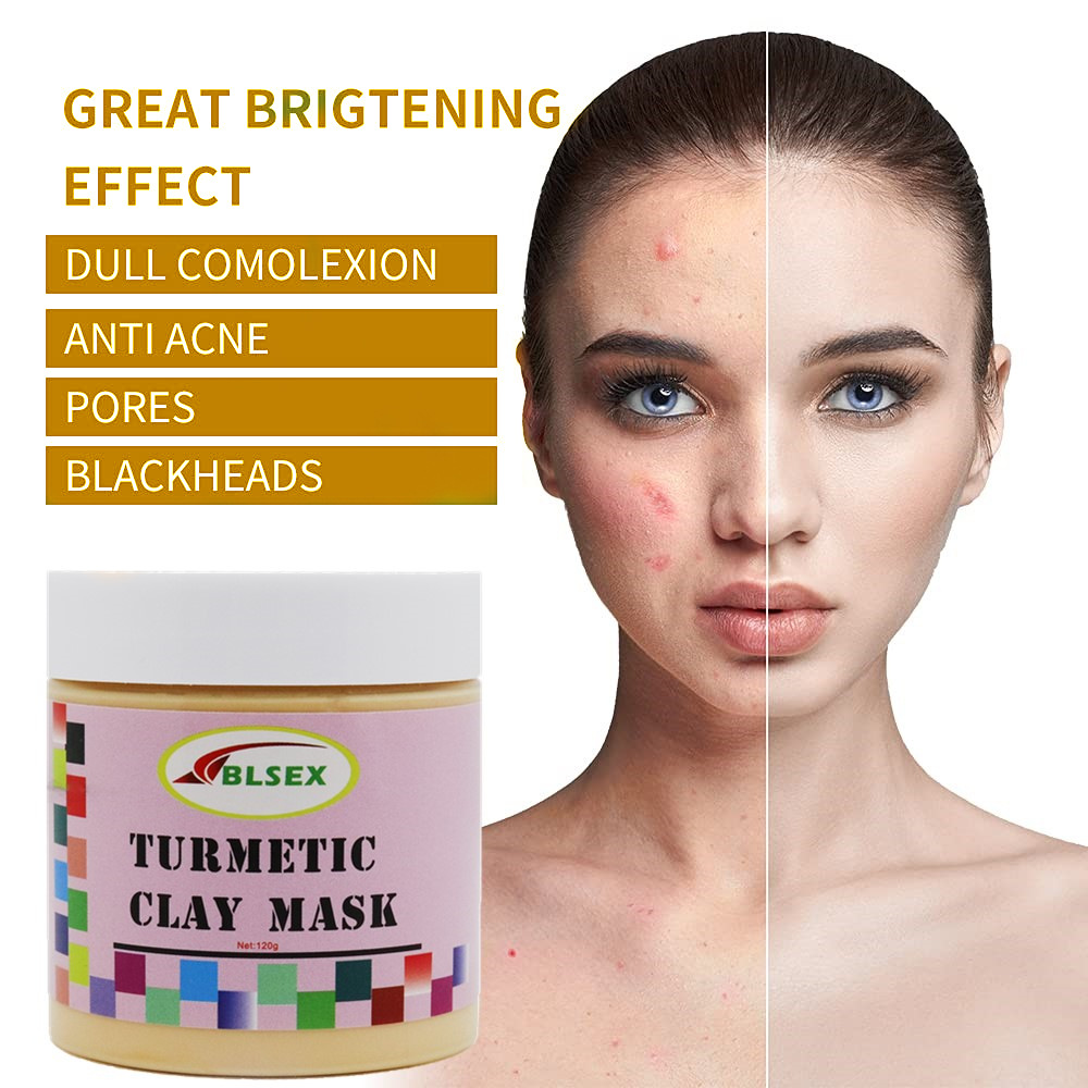 BLSEX maschera idratante tipo pasta alla curcuma pulizia viso 120g_voghion.com