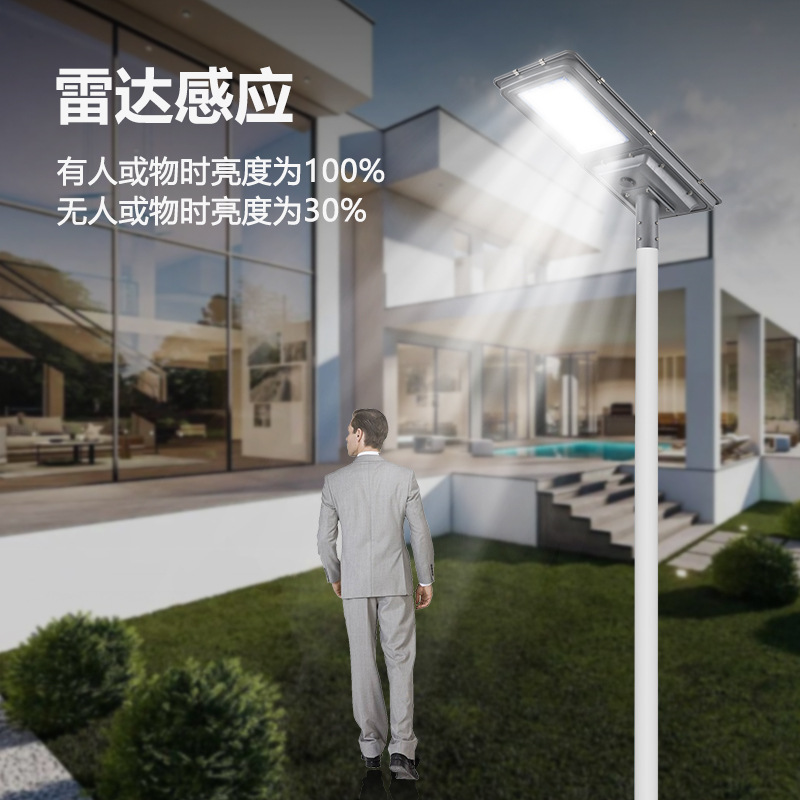 Transfronterizo para la fábrica de lámparas solares al por mayor ingeniería municipal iluminación al aire libre lámpara de patio luz de alta iluminación led