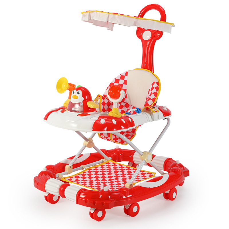 Baby Walker anti-o-pierna multi-funcional anti-caída anti-vuelco ayuda carro variable mecedora caballo al por mayor