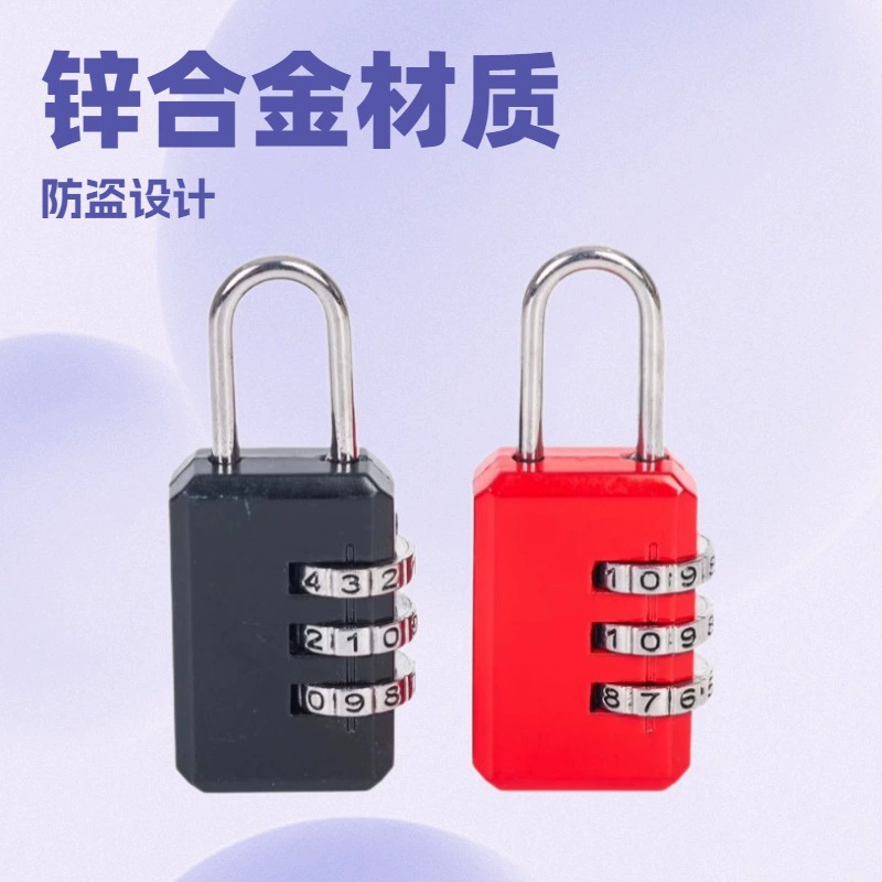 Фабрика спот цинковый сплав кодовый замок стиль портативный мини-офисный домашний студенческий шкаф противоугонный пароль замок