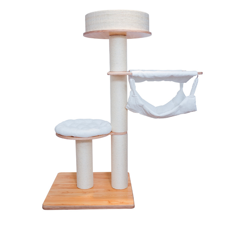 Madera gato escalada perno gato nido gato columna de agarre gato árbol de gato artículos para gatos juguetes para gatos grandes perno escalada