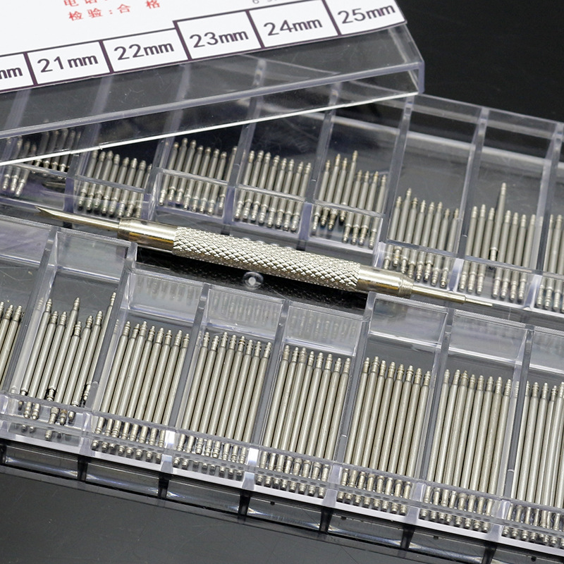 唐工匠表带连接轴生耳表栓生耳针弹簧针表带表针插销手表配件零件