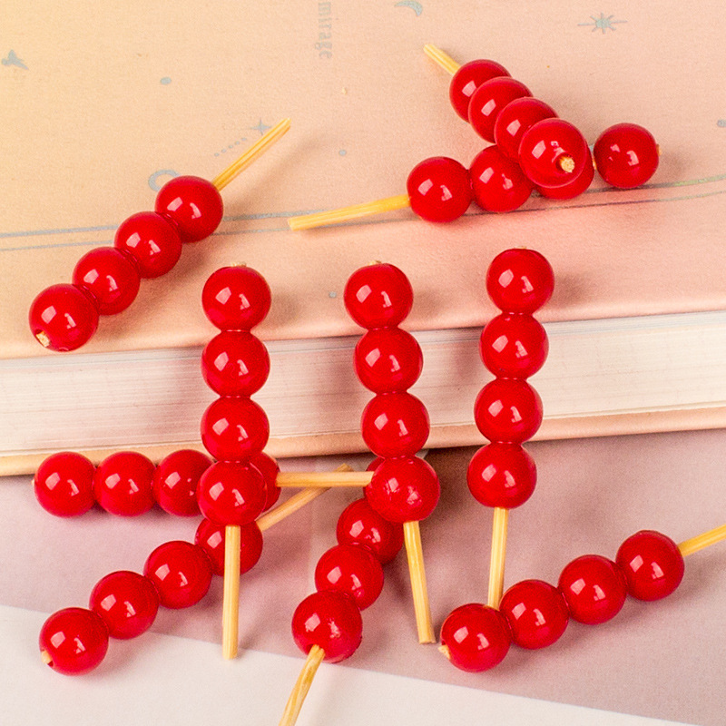 Three-dimensional sugar gourd headdress accessories cream glue mobile phone case hairpin key chain ornaments pendant diy accessories