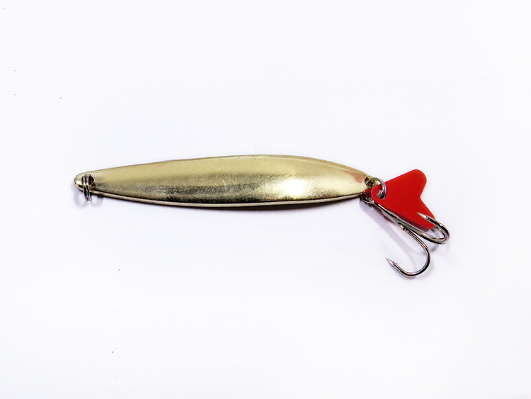 Thin Willow Leaf Sequin Gold 10g/7cm