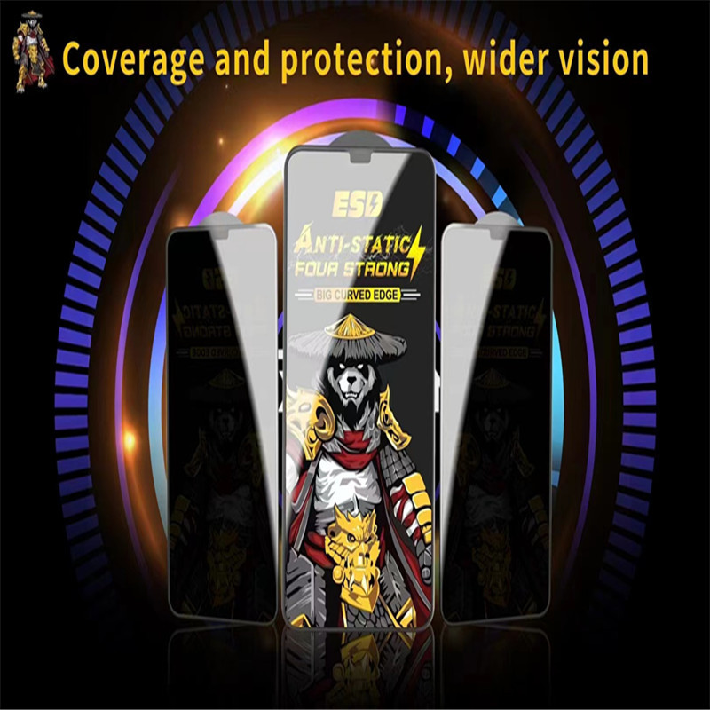 Anti-peep tempered film for Apple 14pro hunters 13pro 12pro 11 xs dust screen protective film