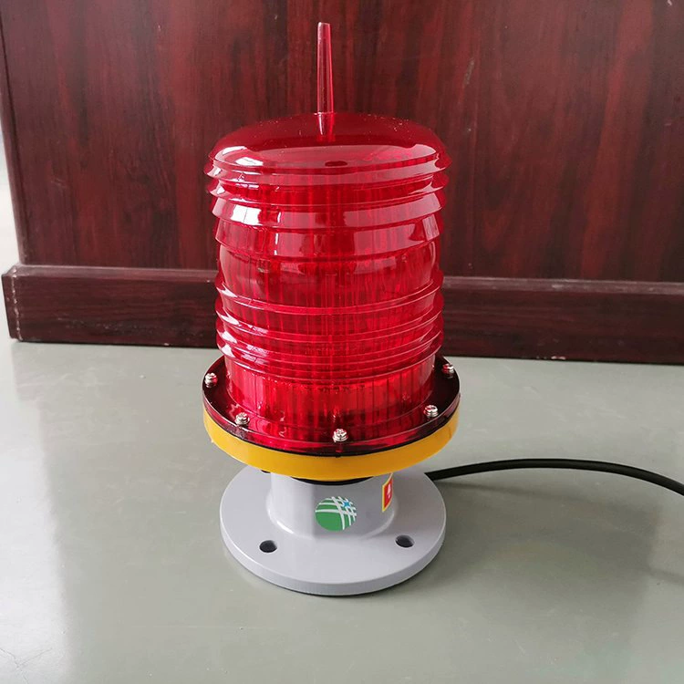 Световой извещатель низкой интенсивности GZ-122LED для авиационных преград, указатель сигнала авиационного света
