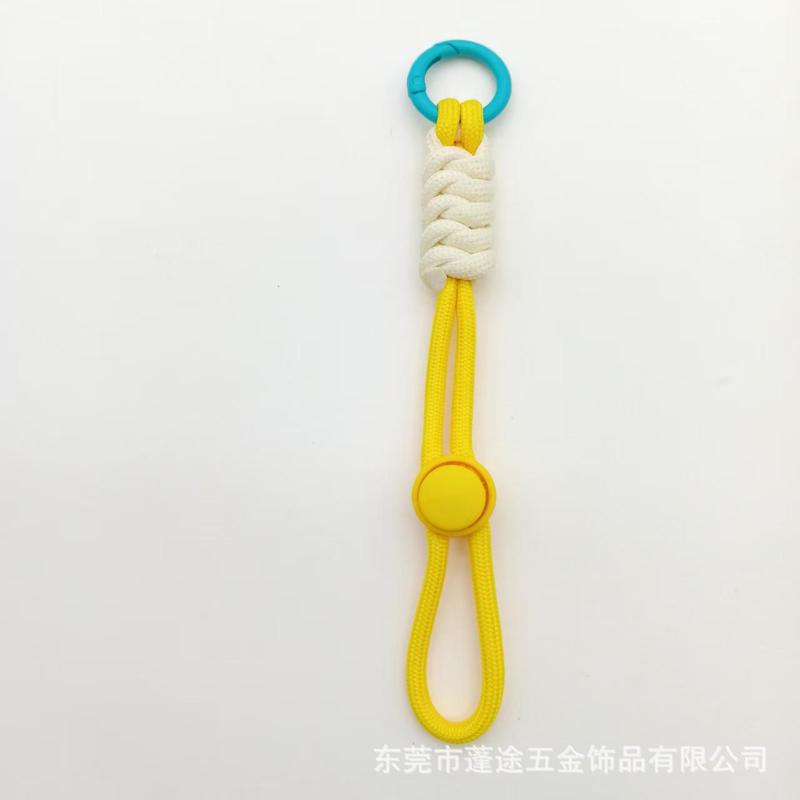 多巴胺彩色手机挂绳相机钥匙扣可调节绳子水杯包包编织短款挂件|undefined