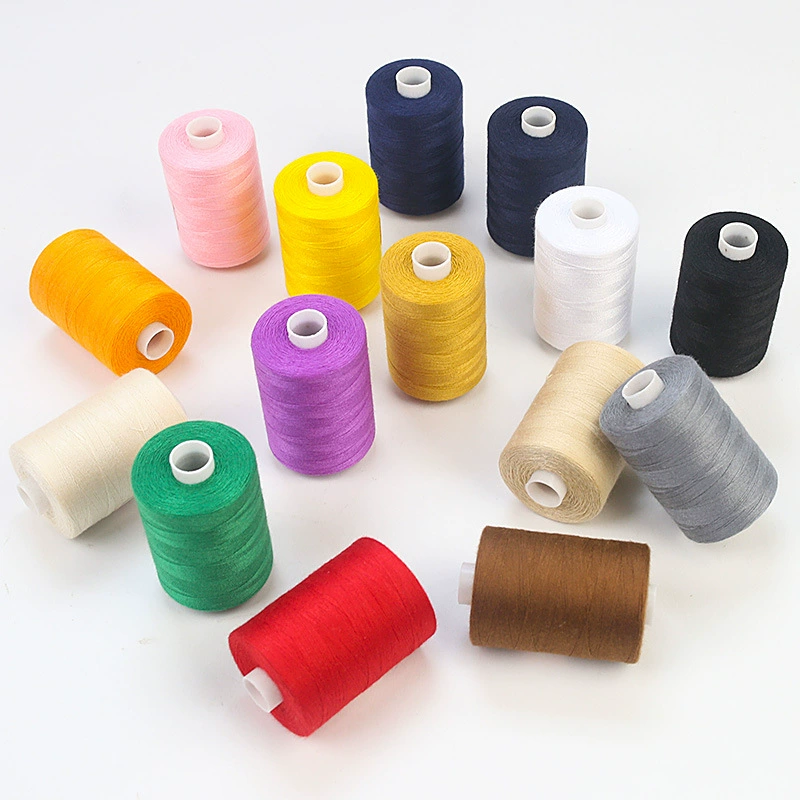 402 sewing thread 1000 yards high speed polyester thread rainbow thread combination household sewing thread hand sewing small thread