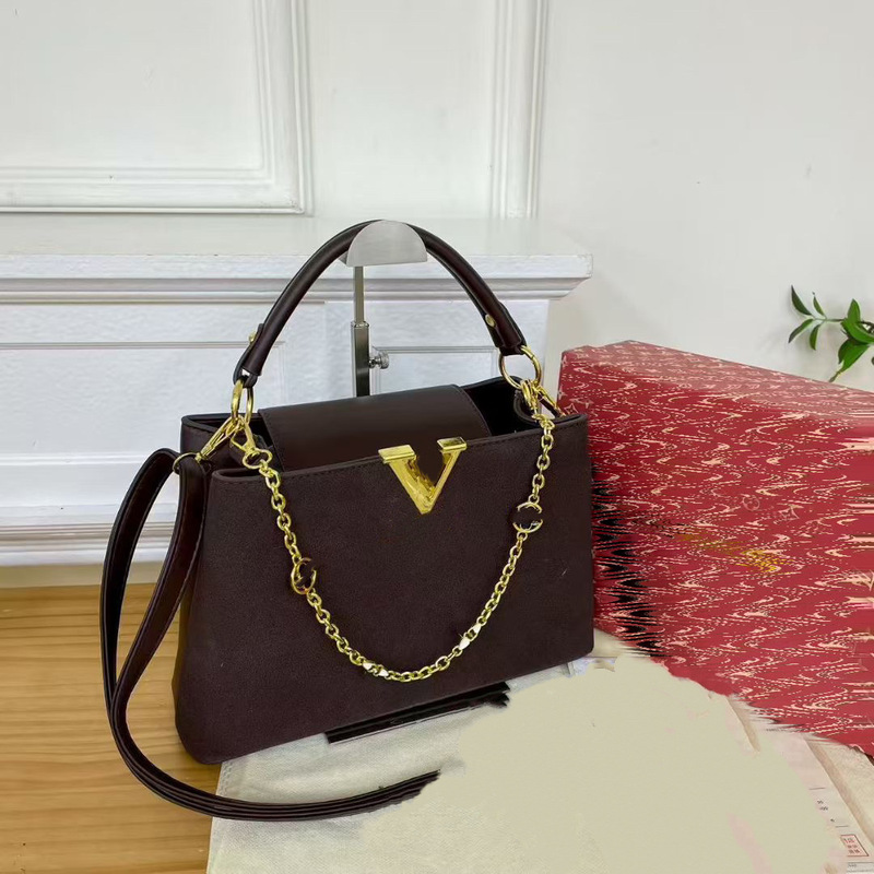 跨境秋冬翻毛V字手提包链条挂件handbags for women手提包大容量|undefined