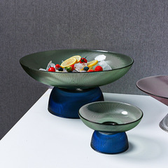 2023 New Brass Gold-Plated Fruit Bowl for Storage Home Living Room Candy Dry Fruit Bowl Luxury High-End Fruit Plate