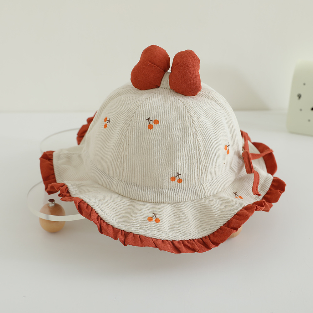 Printed cherry --- coffee side + 50CM suitable for children aged 1-3 + standard