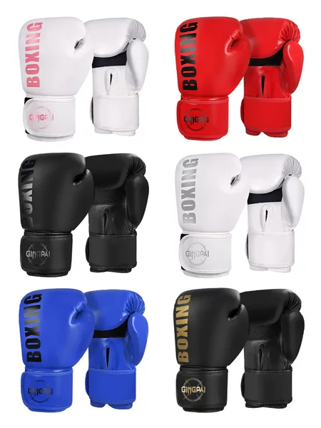 Professional boxing gloves Sanda fighting fighting fighting punching bag boxing gloves men and women training adult children children Muay Thai thick