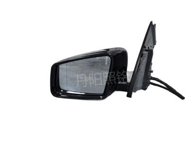 The rearview mirror is suitable for the Mercedes-Benz B246 rearview mirror assembly, featuring a smooth and textured high-definition reflector (Rearview mirror/rearview mirror) - smooth-surface-assembly-left