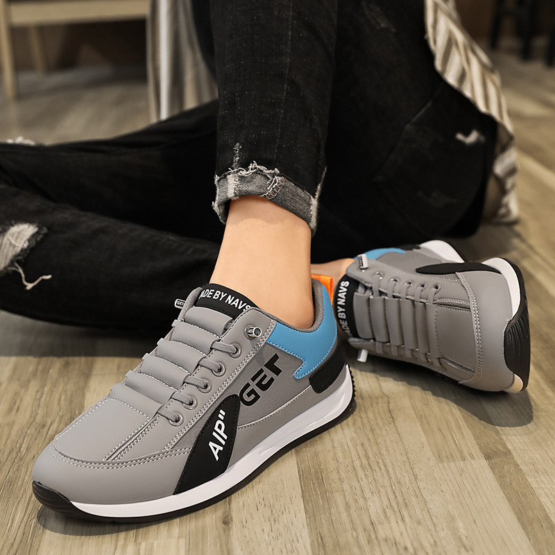 2026 New Trendy Soft Leather Slip-On Shoes for Men, Suitable for Travel, Hiking, Students, Versatile and Casual