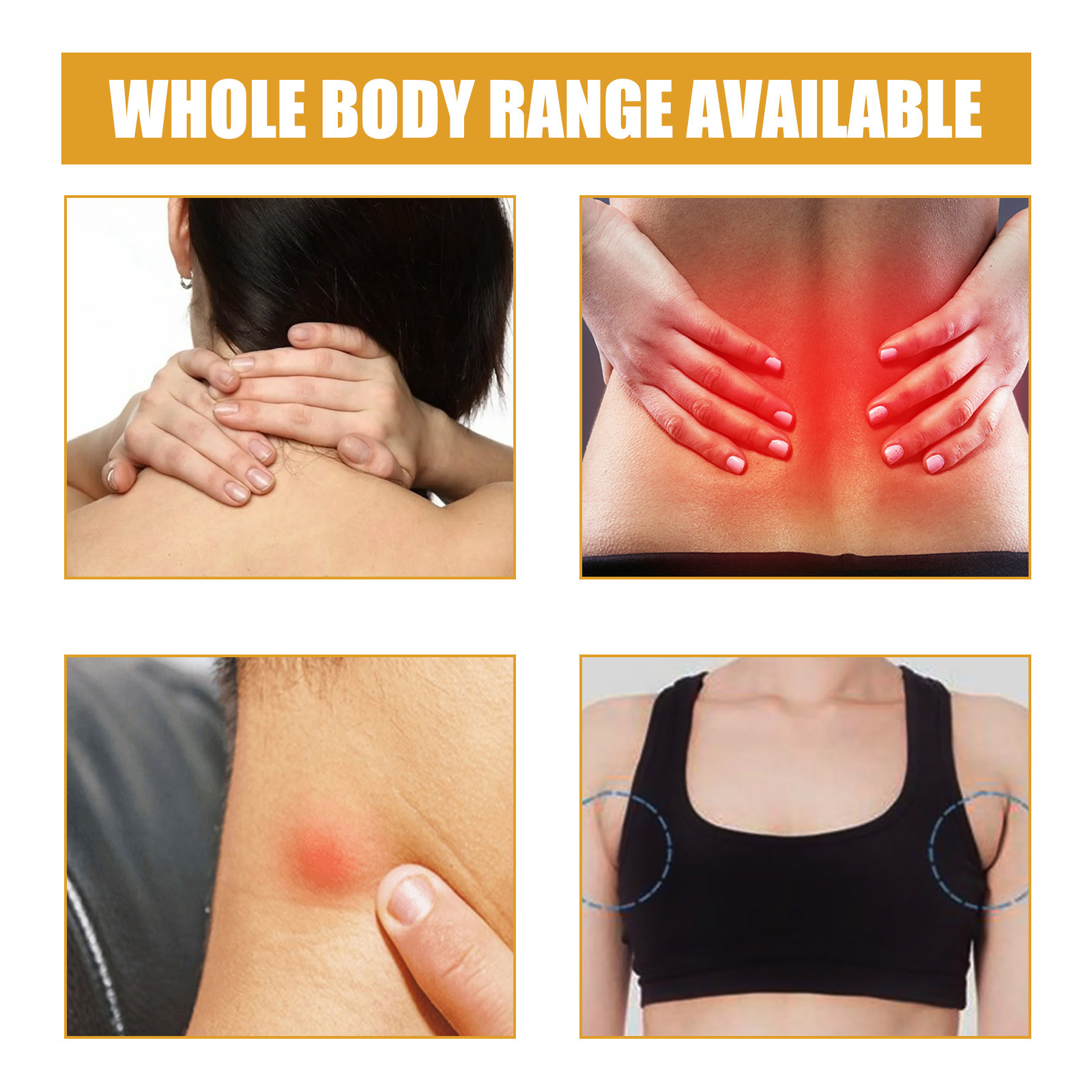 EELHOE Ingefärsmassage eterisk olja Kroppsvård Lugnande lymfatiska armhålor Nacke Meridian Muddring_voghion.com