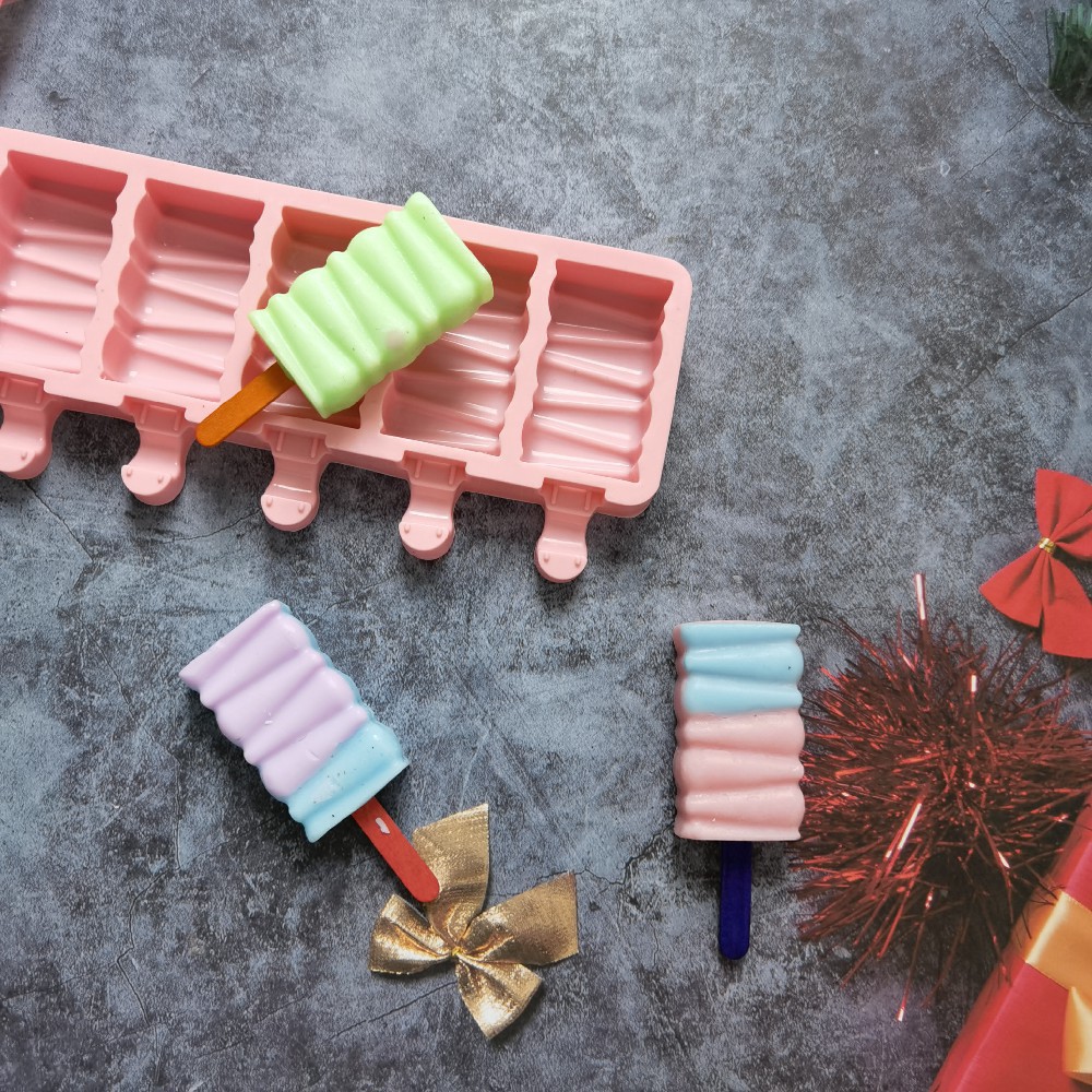 8 bloques de construcción 496 helado molde de silicona helado molde de helado helado molde de hielo para hacer suministros de fiesta de verano