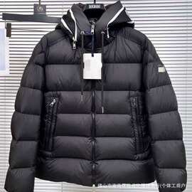 高版本秋冬季新款拉链连帽男女情侣同款加厚时尚保暖纯色棉服外套