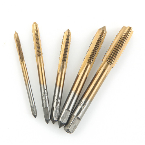 Fully Ground Straight Flute Tap, High-Speed Steel, Standard Thread, Cobalt-Containing Straight Flute Machine Tap & Screw Tap Set