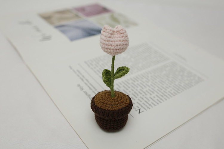 Cartoon Style Flower Cotton Thread Imitation Plants 1 Piece display picture 2