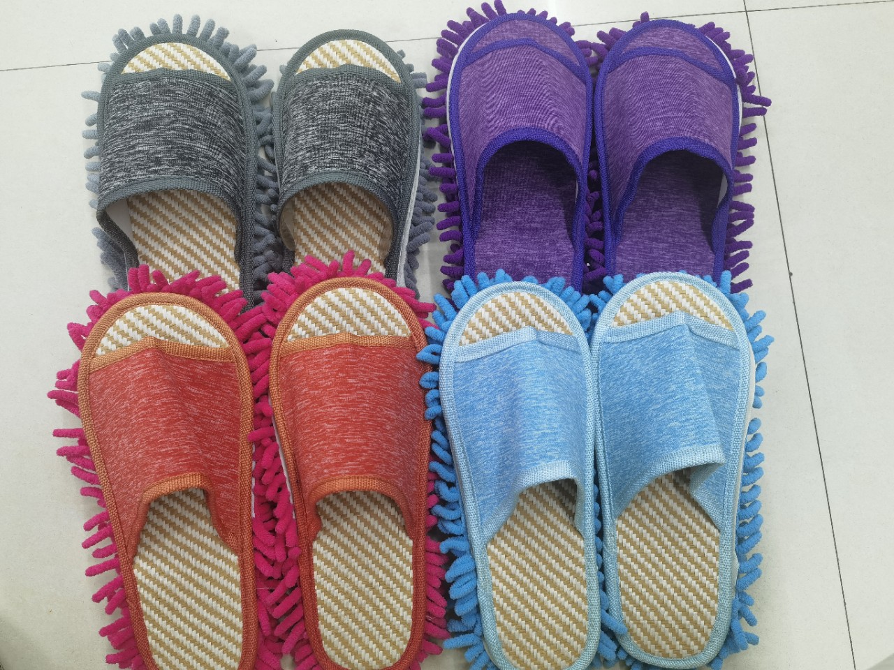 Men's linen slippers for home use, 2026, suitable for all seasons, non-slip, summer cotton-linen fabric, breathable and non-slip for men