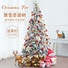 christmas tree household Package 1.5 rice 1.8 rice 2.1 Christmas encryption Flocking Snow scene Christmas ornament