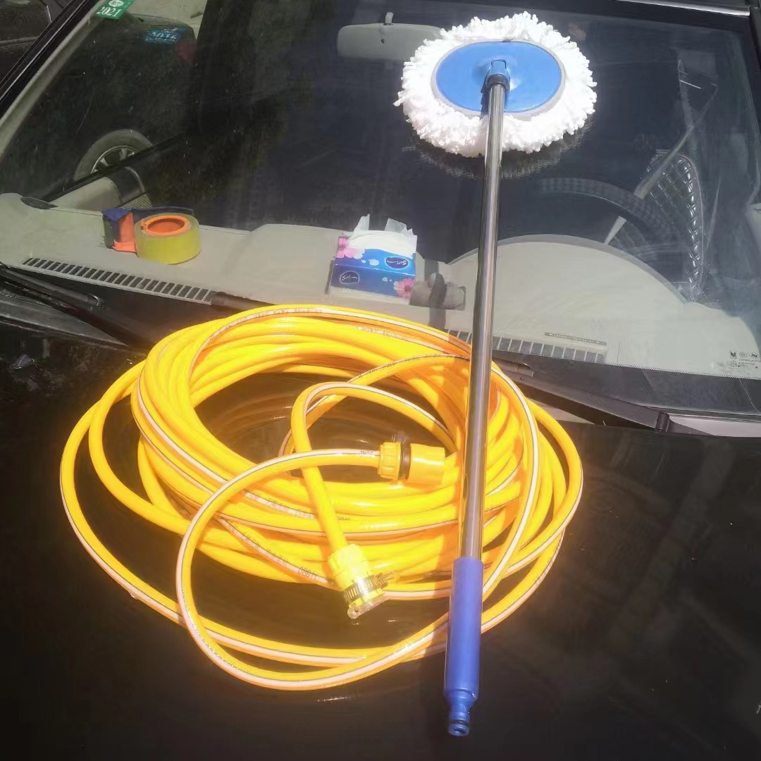 Mopa para lavado de autos con mango largo, mopa retráctil de nano microfibra para polvo, herramienta de limpieza para autos, venta directa de fabricante. image 18