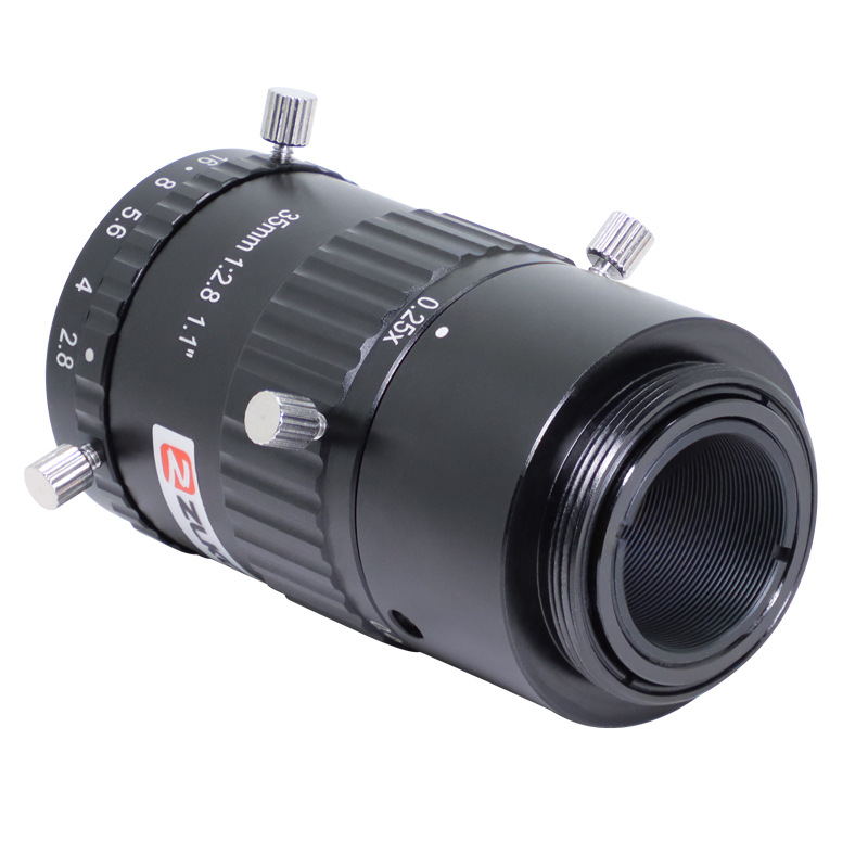 ZLKC�����ƴ�35mm΢�ྵͷ TM3528MP12�ͻ������ 1.1"��ҵ��ͷ