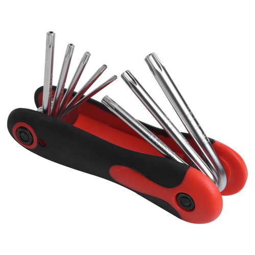 Folding hexagonal wrench set 6-corner plum T-shaped screwdriver hexagonal tool hexagonal hexagonal wrench