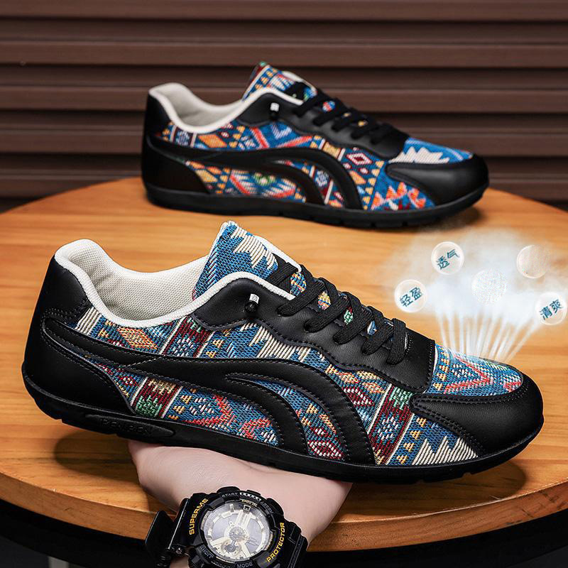 2026 zapatos de moda para hombres, zapatos deportivos casuales transpirables, tendencia de moda con zapatos perezosos simples y versátiles. image 3