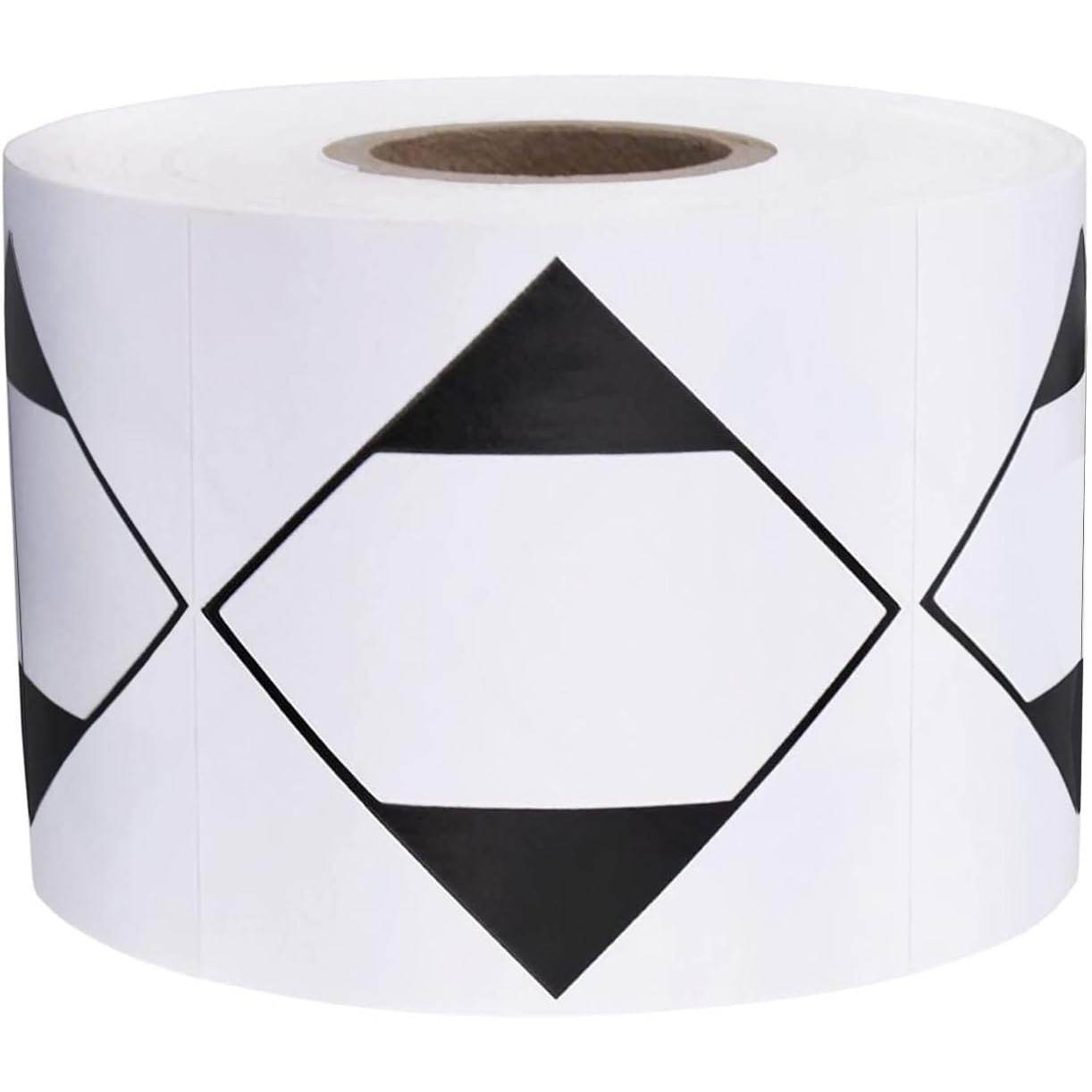 危险品运输标签2x2英寸仓库物流用黑色钻石安全警示贴纸