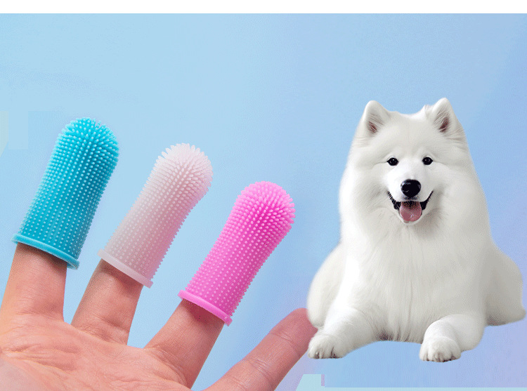 Evcil Hayvan Ürünleri Kedi Köpek Diş Fırçası Parmak Fırçası Ağız Temizliği Evcil Hayvan Diş Temizliği Özel Temizlik Ürünleri Renkli