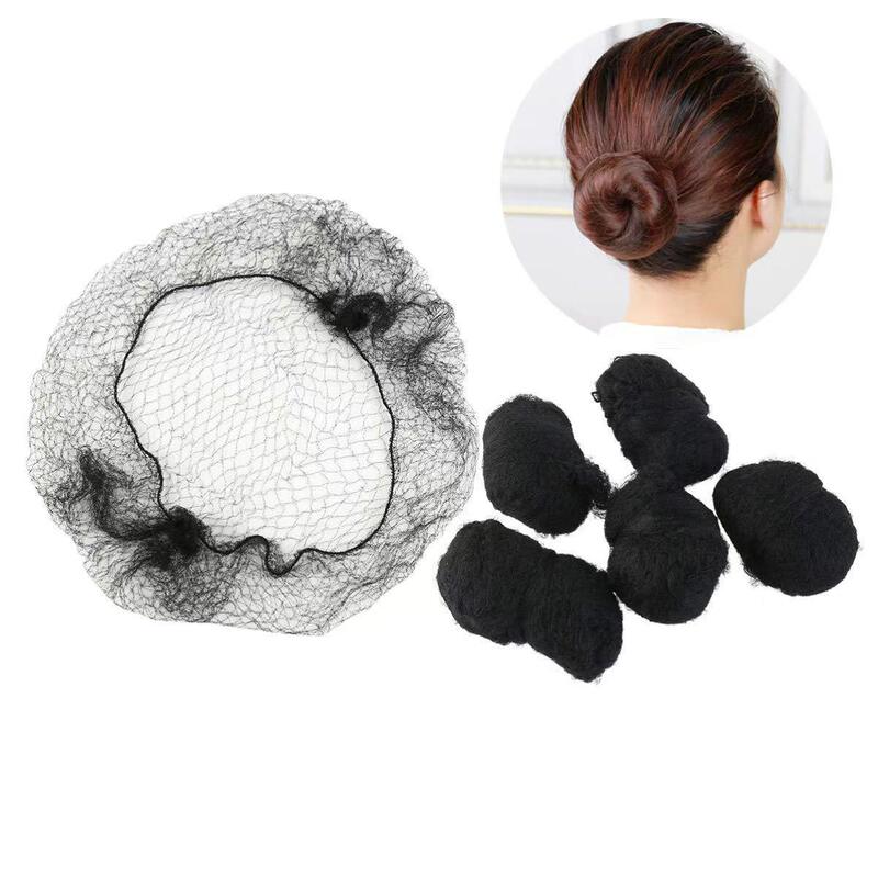 In-Stock Invisible Hair Net, High Elasticity Nylon Net, Wig Hair Net, Dance Nurse Flight Attendant Updo Hair Net