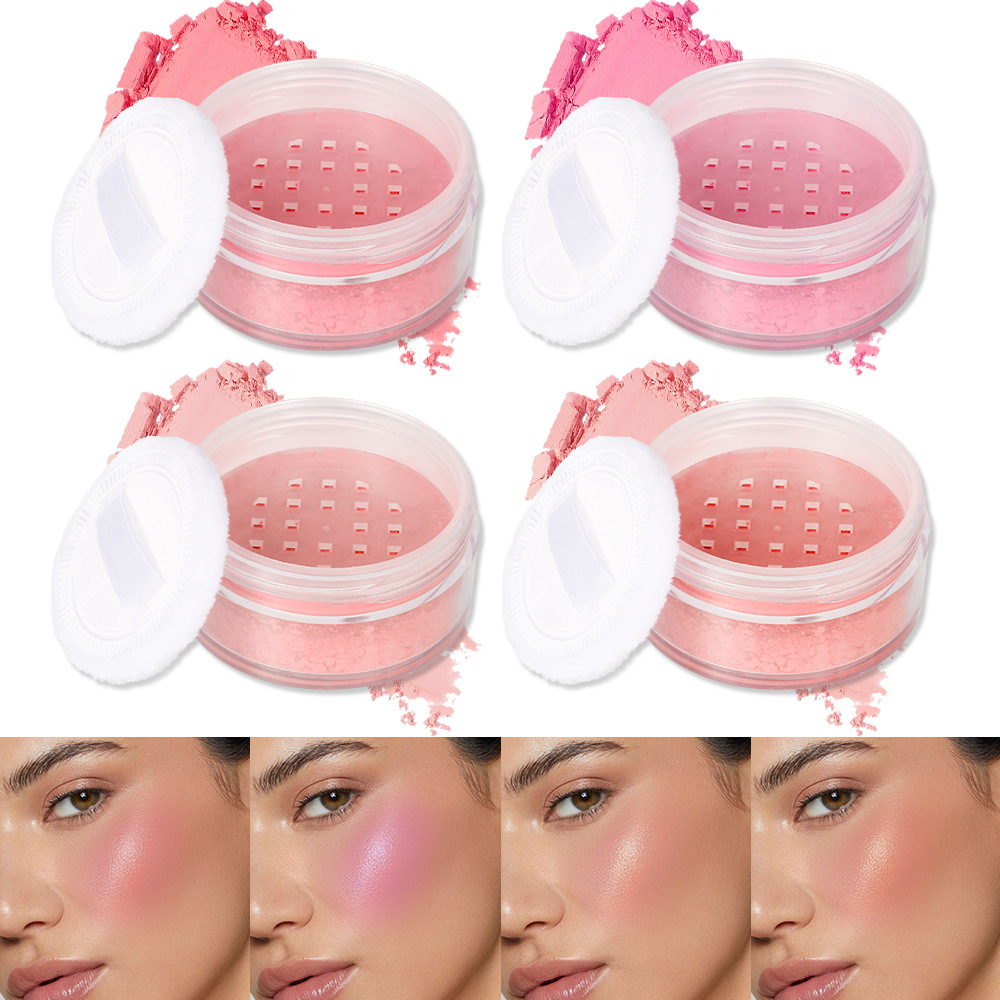 s.f.r color transfronterizo exclusivo maquillaje de color natural de color rosa blush con polvo de polvo.