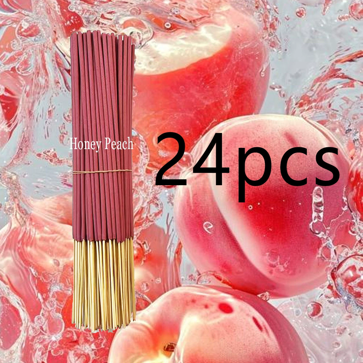 24/73/170 aromatherapy sticks, cross-border household bamboo stick incense, various flavors, optional quantity, can be customized with temu labeling
