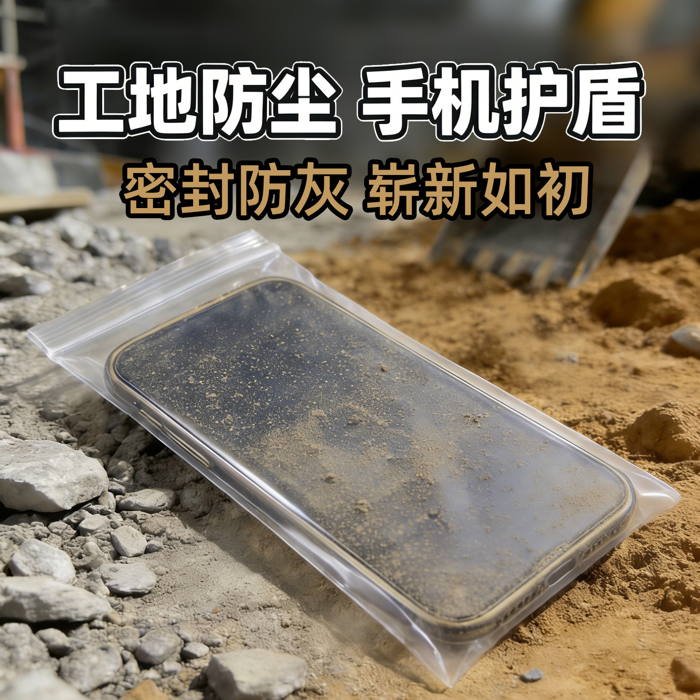现货透明手机袋可触屏防水防尘密封保护袋苹果华为通用收纳自封袋