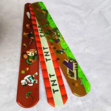 亚马逊手柄游戏啪啪圈我的世界  PVC手机游戏拍拍圈手环饰品手镯