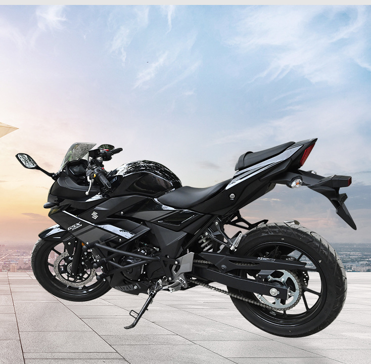 Suitable for Haojue Suzuki GSX250 crash bars, anti-fall bumpers, spring-loaded racing bars, full-cover protection bars, and modification
